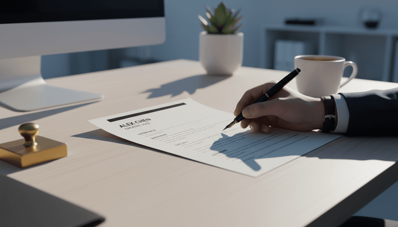 Executive search candidate evaluation and vetting process