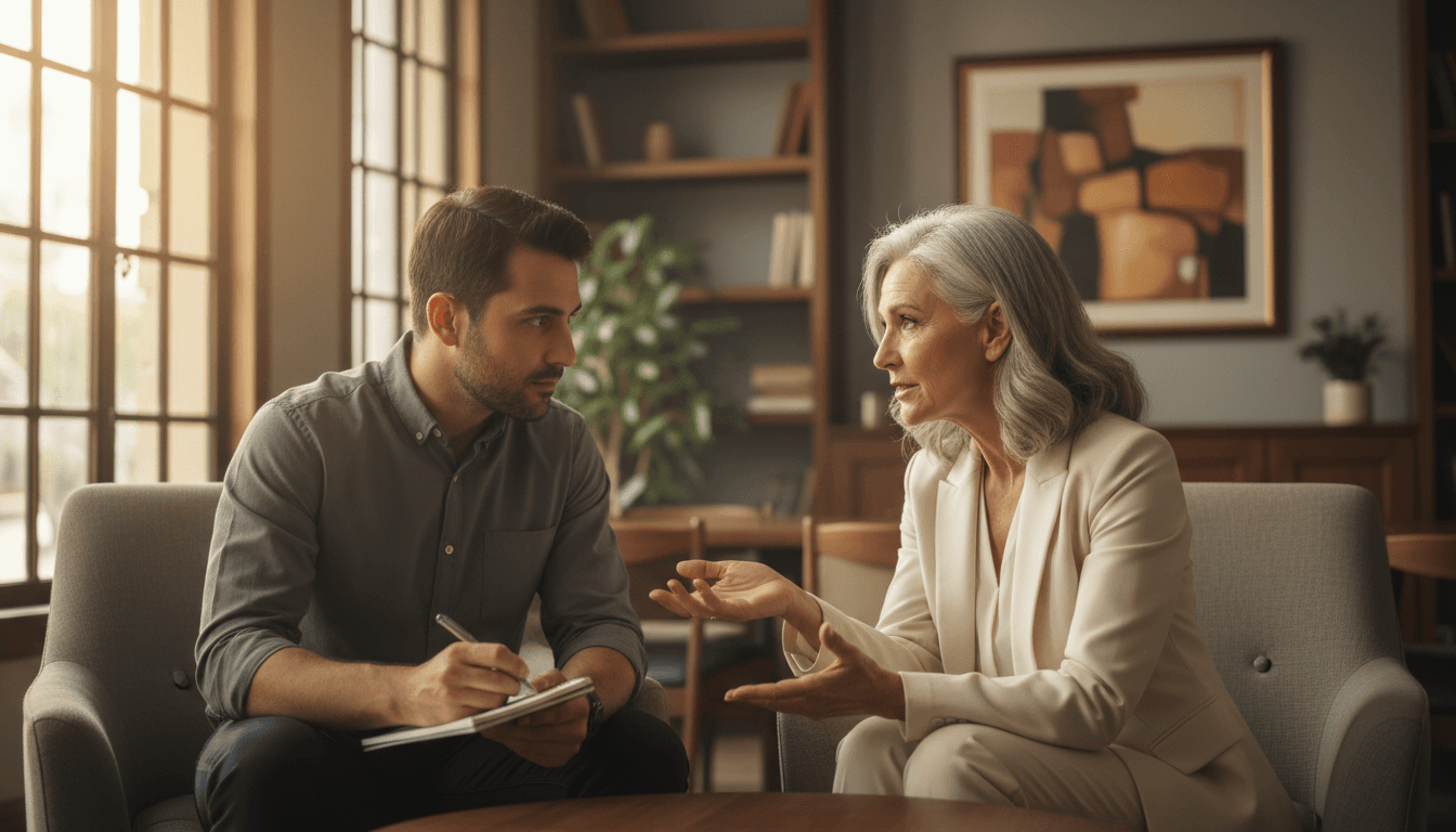 Leadership coaching and one-on-one mentor session
